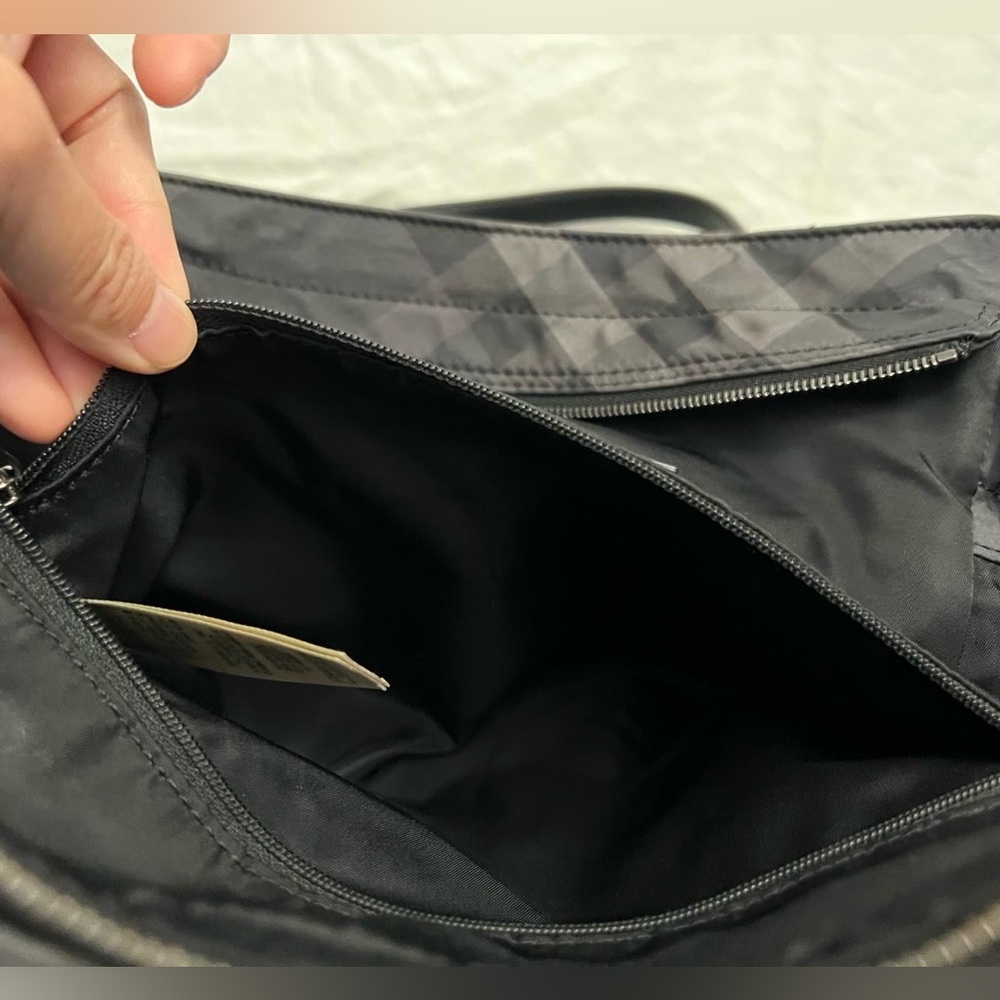 Burberry Smoked Check Hobo Bag - Picture 6 of 10